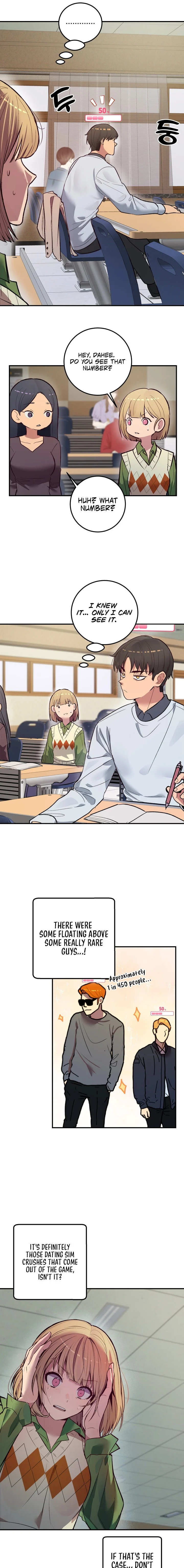 [Dating Sim Short Story] The Dating Simulator Cheat Code chapter 1 page 7