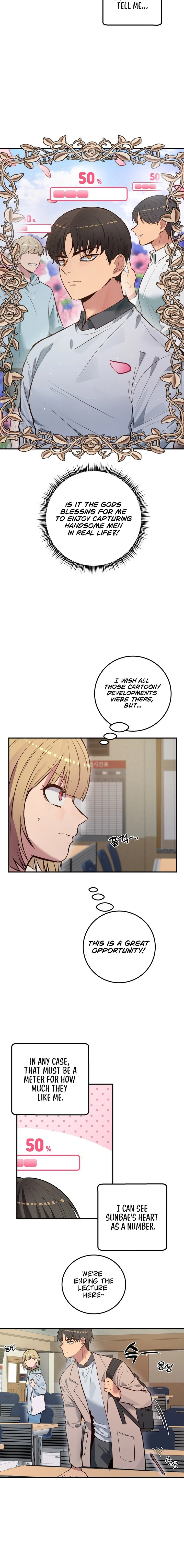 [Dating Sim Short Story] The Dating Simulator Cheat Code chapter 1 page 8