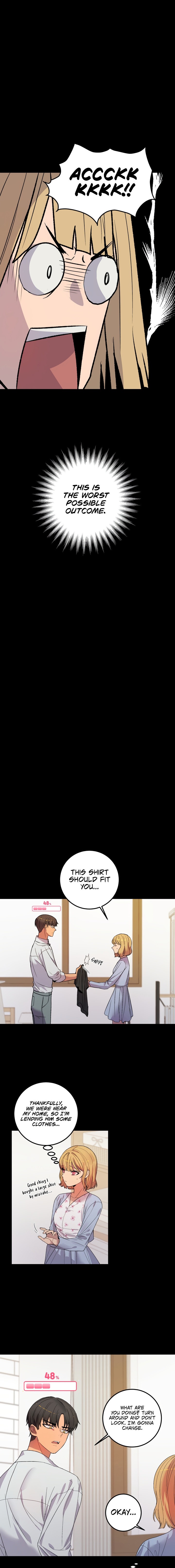 [Dating Sim Short Story] The Dating Simulator Cheat Code chapter 2 page 4