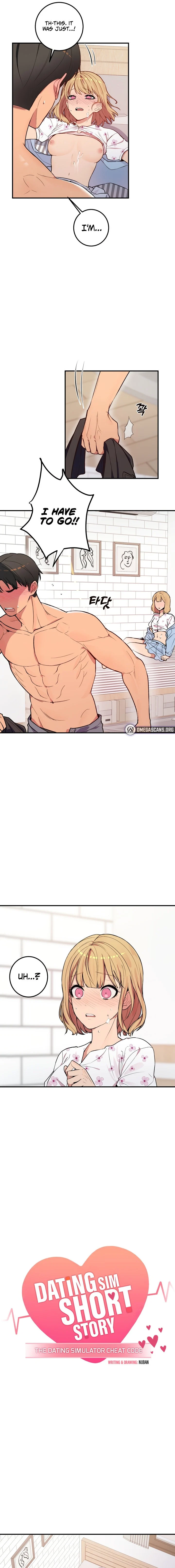 [Dating Sim Short Story] The Dating Simulator Cheat Code chapter 3 page 5