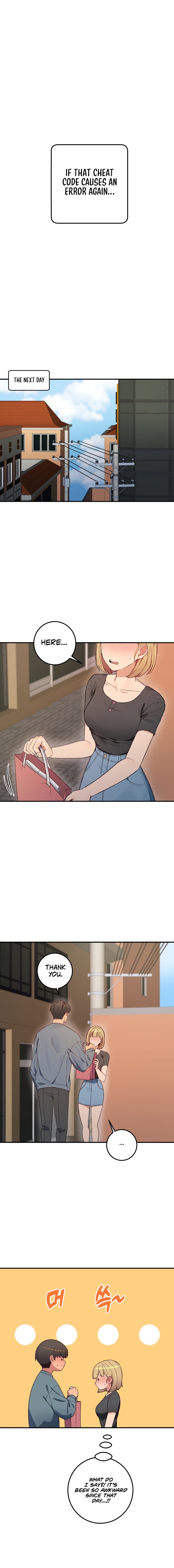 [Dating Sim Short Story] The Dating Simulator Cheat Code chapter 3 page 8