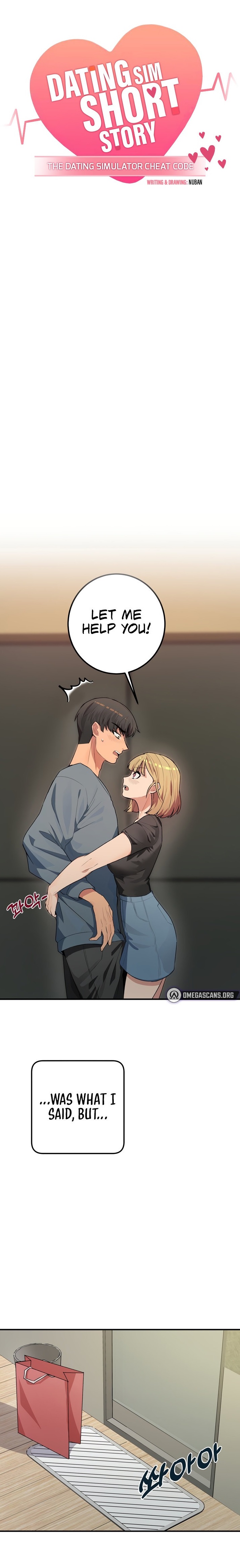 [Dating Sim Short Story] The Dating Simulator Cheat Code chapter 4 page 1