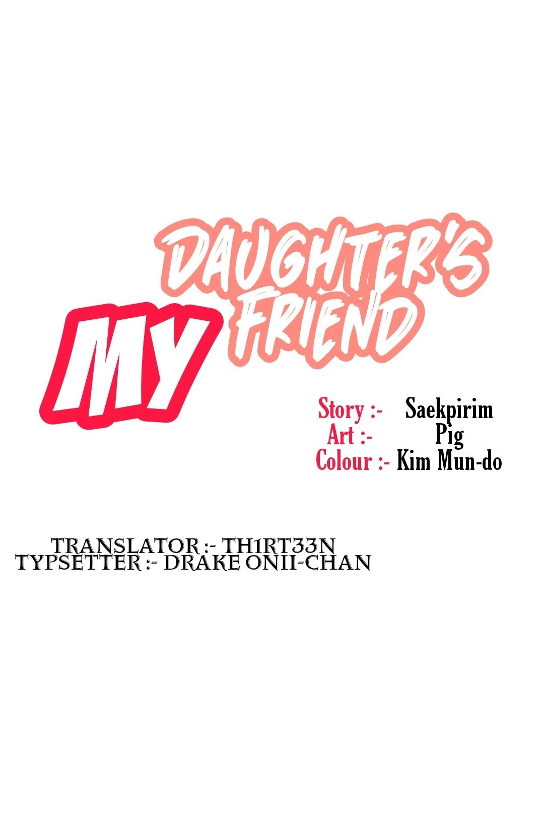 Daughter Friend chapter 4 page 2