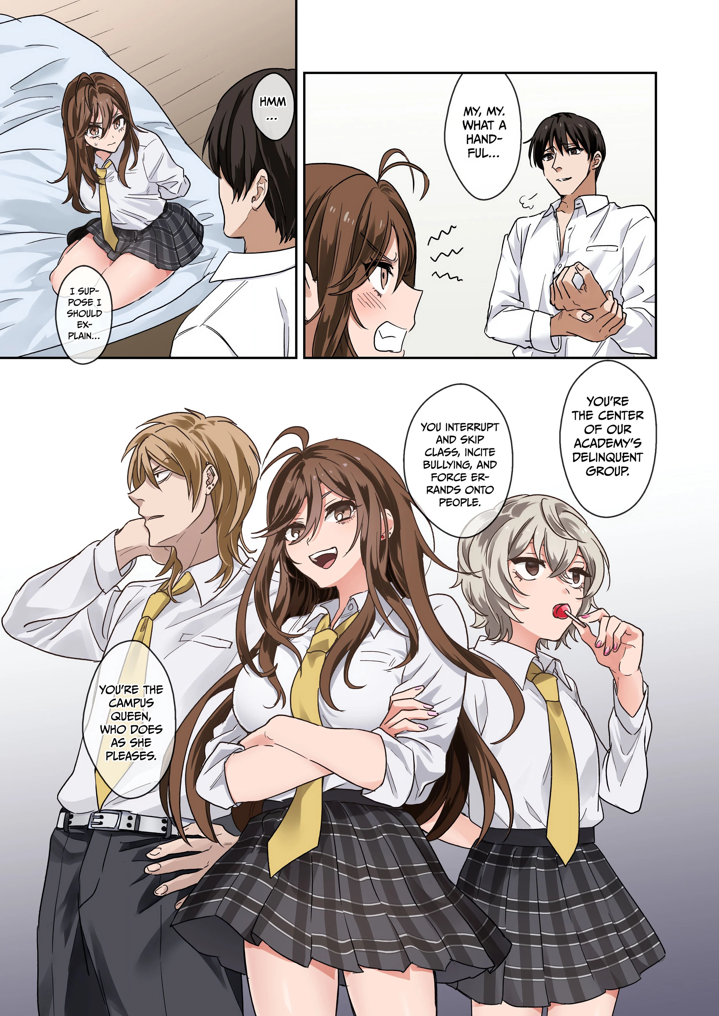 Delinquent Turned Docile Darling chapter 1 page 10