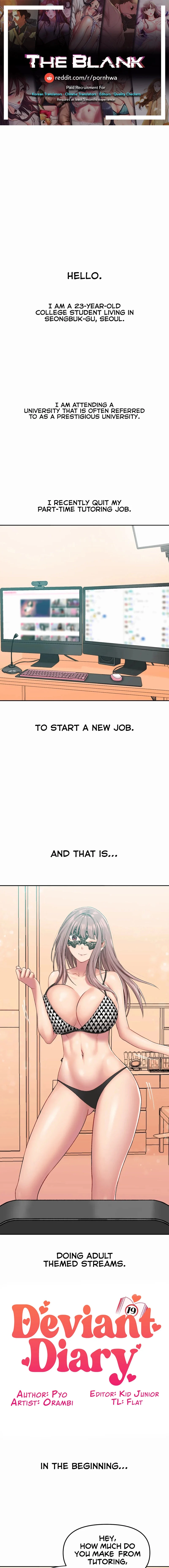 Deviant Diary chapter 17 page 1