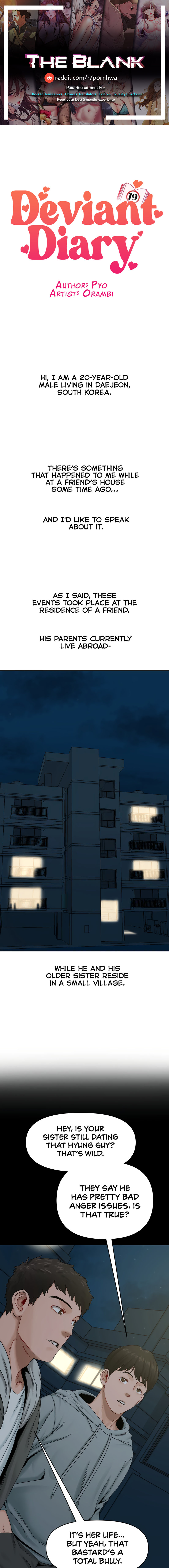 Deviant Diary chapter 28 page 1