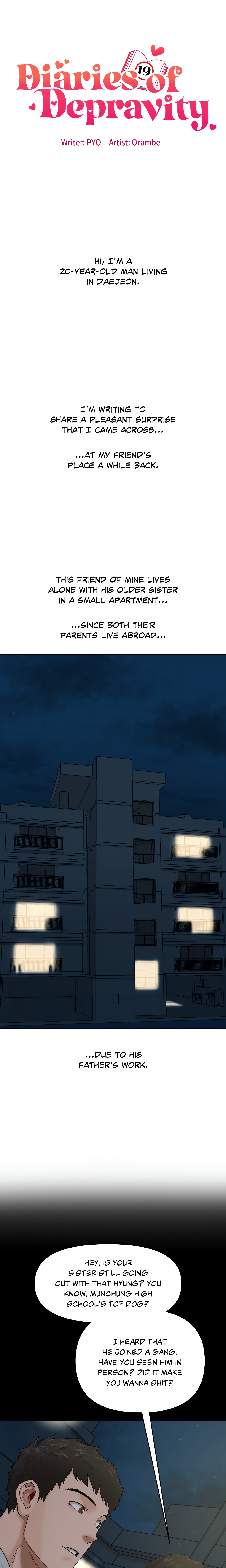 Diaries of Depravity (Official) chapter 28 page 1