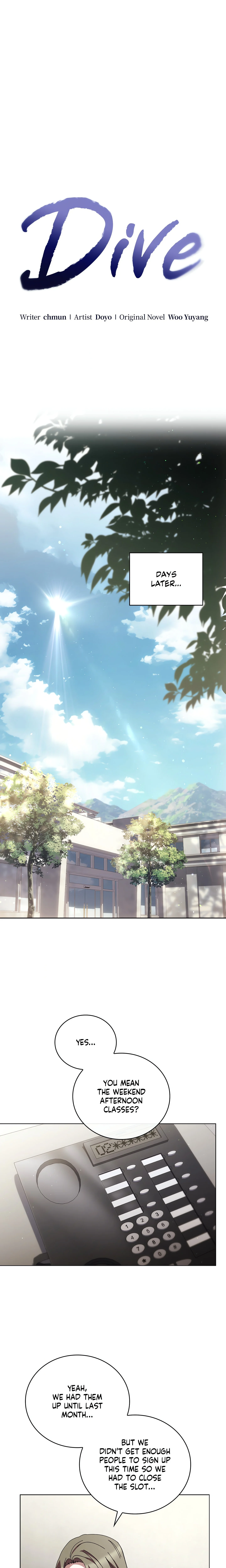 Dive (Woo Yuyang) (Uncensored) chapter 38 page 1