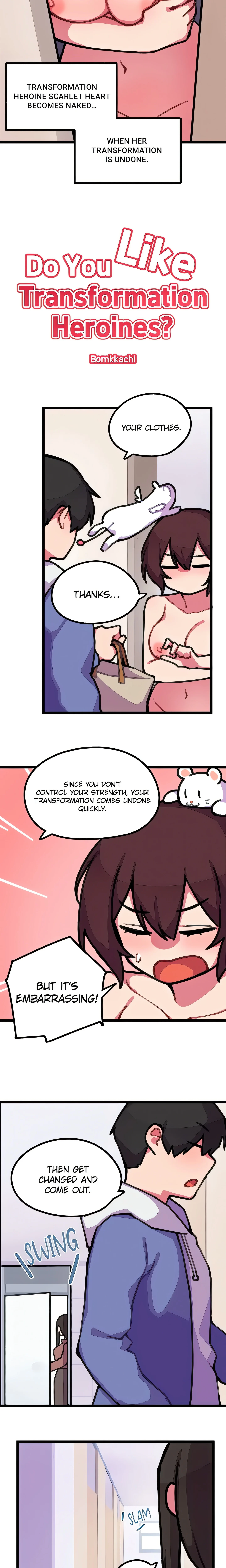 Do You Like Transformation Heroines? (Official) chapter 1 page 4