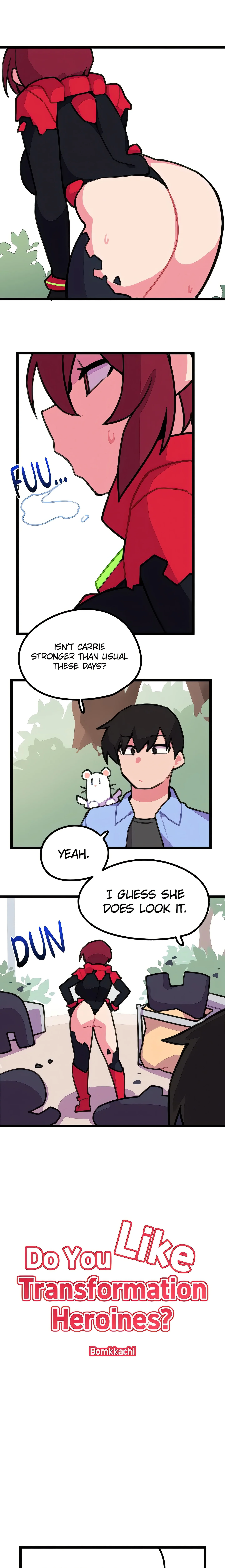 Do You Like Transformation Heroines? (Official) chapter 17 page 1