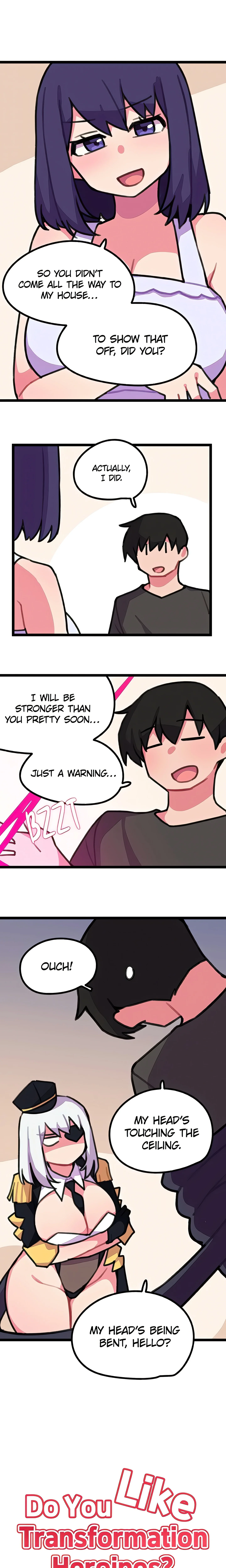 Do You Like Transformation Heroines? (Official) chapter 18 page 1