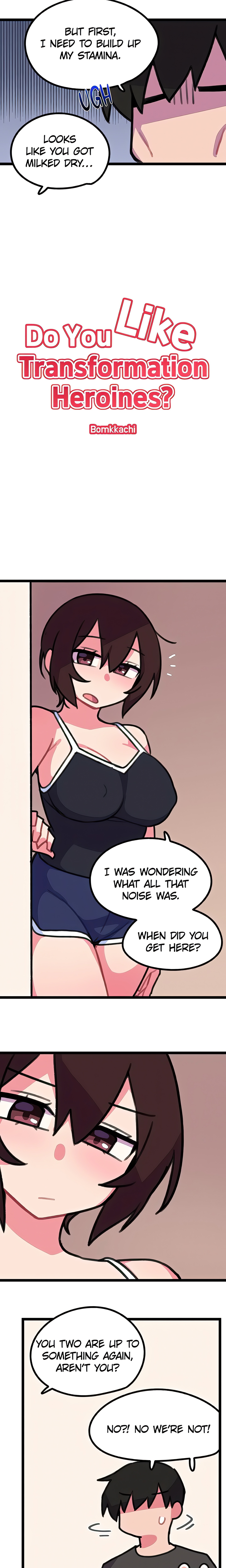 Do You Like Transformation Heroines? (Official) chapter 20 page 2