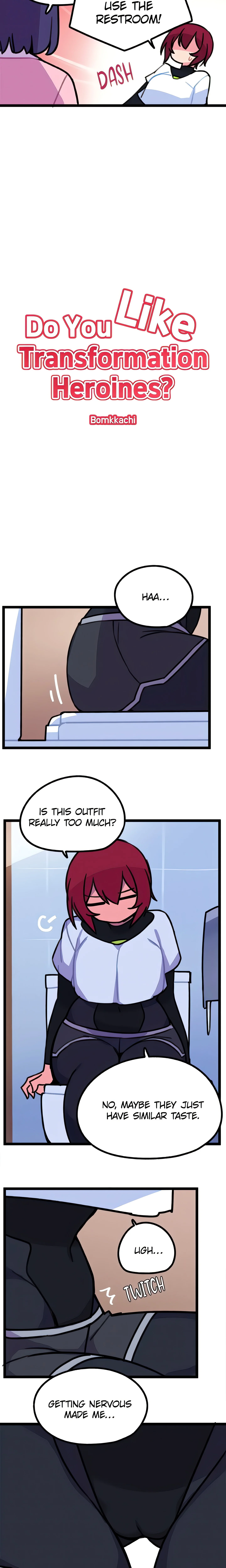 Do You Like Transformation Heroines? (Official) chapter 23 page 2