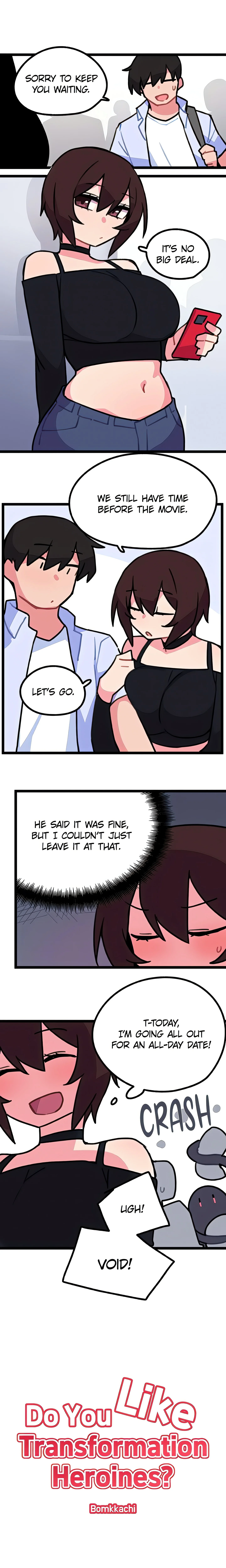 Do You Like Transformation Heroines? (Official) chapter 28 page 1