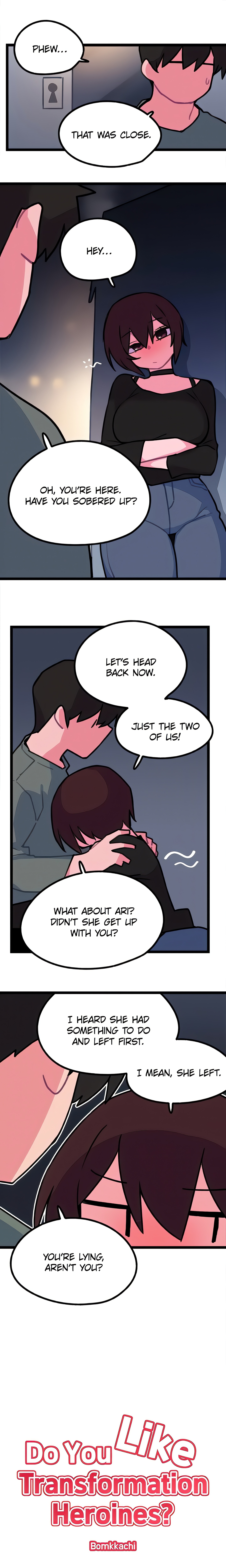 Do You Like Transformation Heroines? (Official) chapter 31 page 1