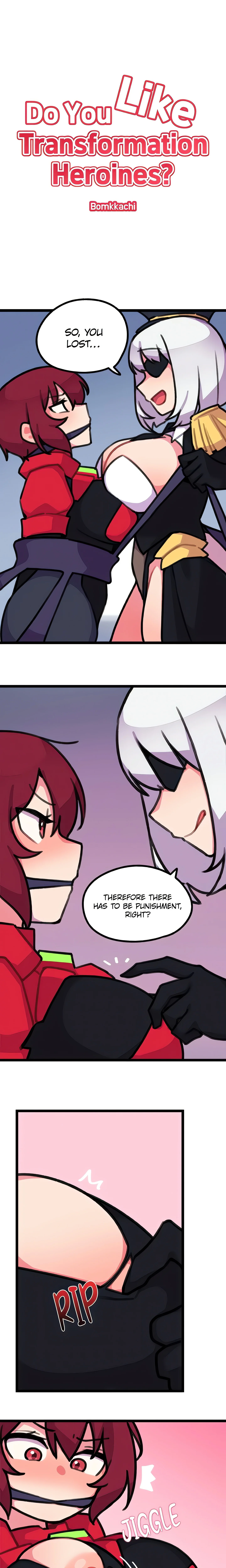 Do You Like Transformation Heroines? (Official) chapter 4 page 3