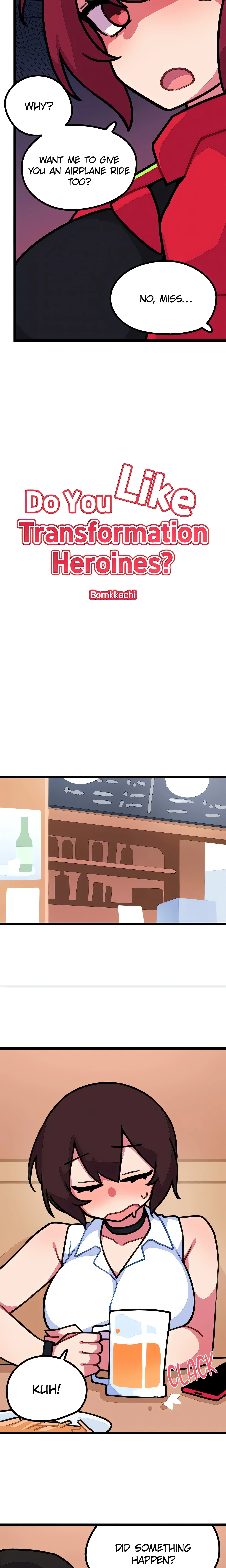 Do You Like Transformation Heroines? (Official) chapter 8 page 3