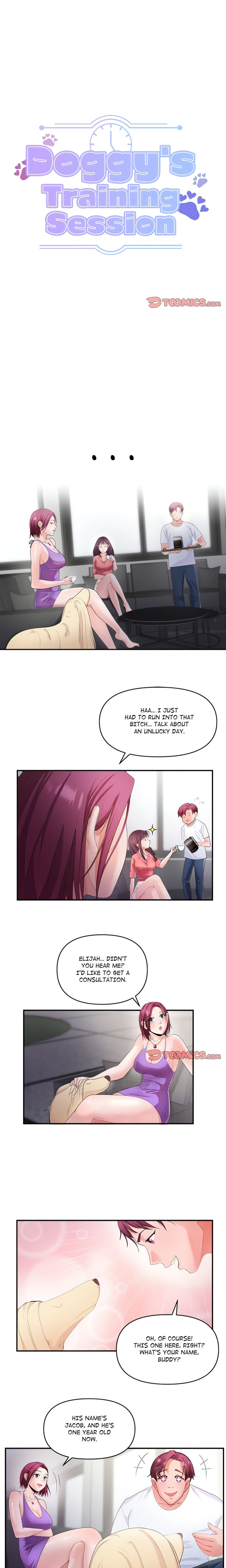 Doggy’s Training Session chapter 12 page 1