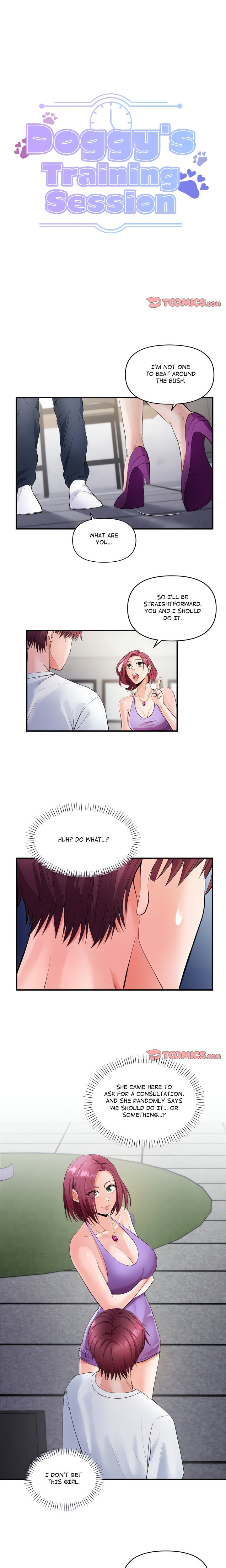 Doggy’s Training Session chapter 13 page 1