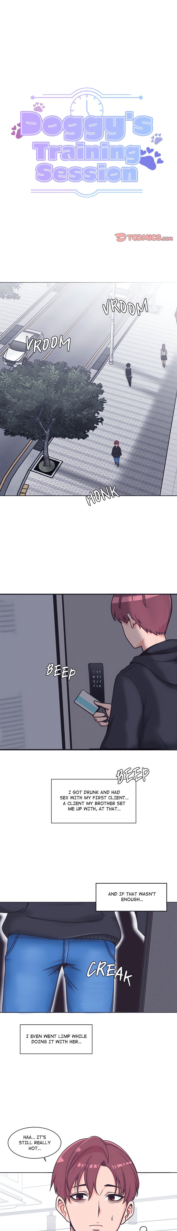 Doggy’s Training Session chapter 7 page 1