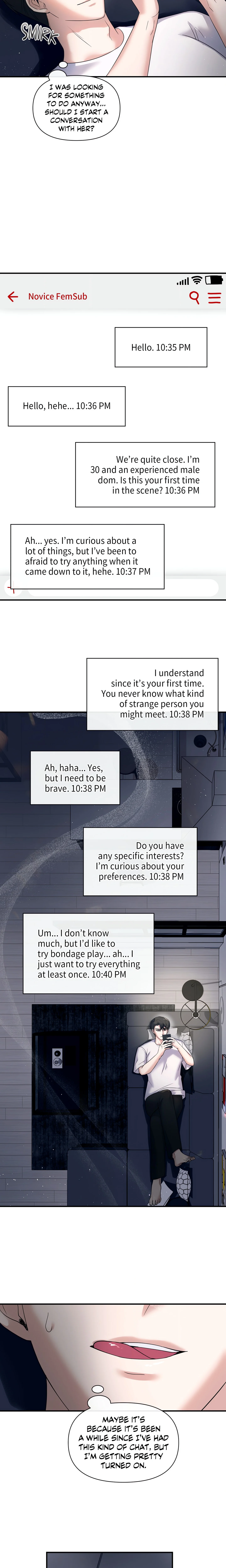 Domming My Boss chapter 1 page 8