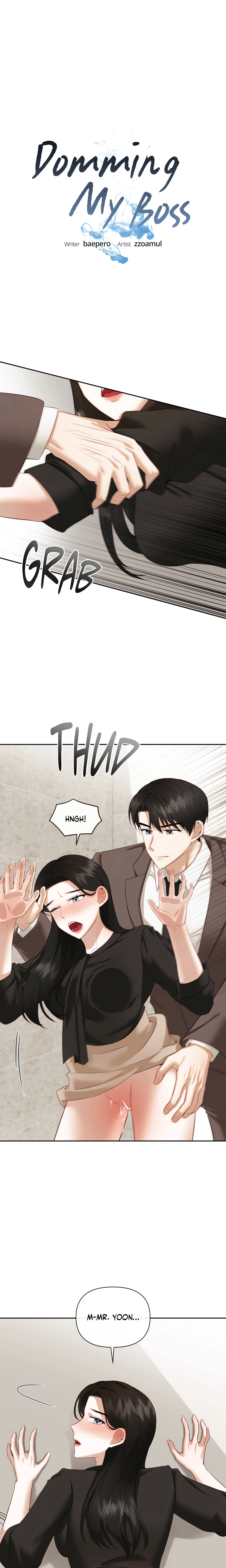 Domming My Boss chapter 14 page 1