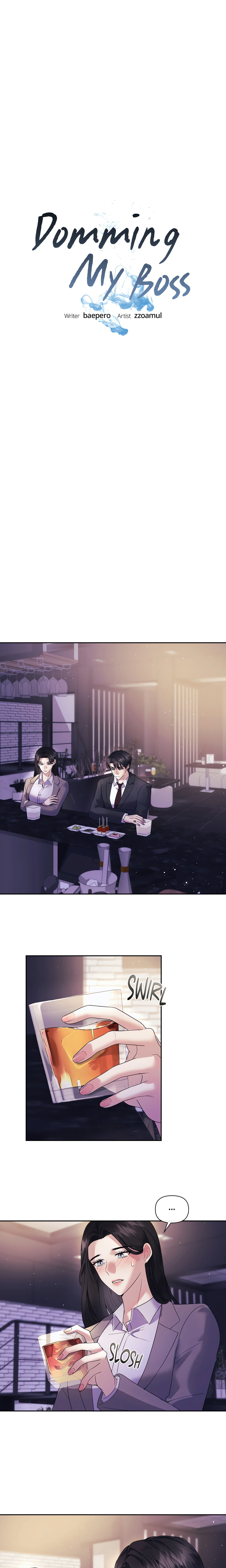 Domming My Boss chapter 2 page 1