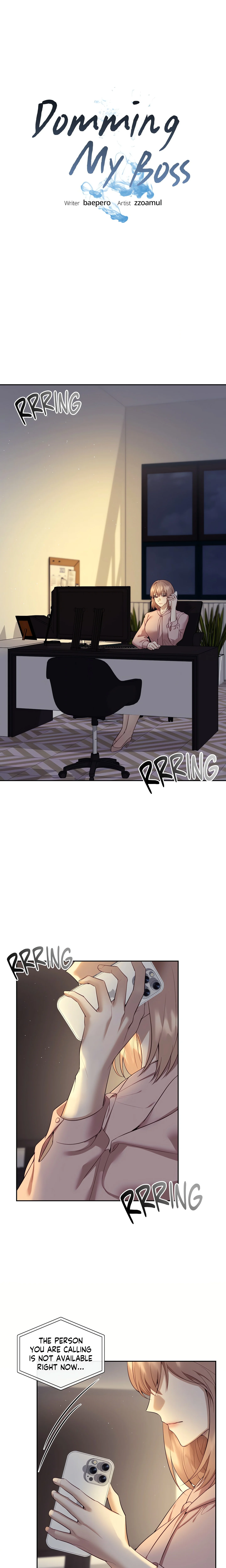 Domming My Boss chapter 27 page 1