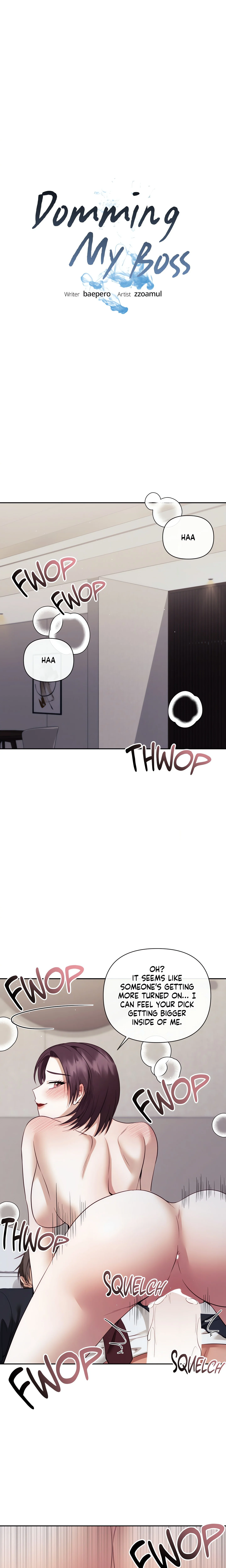 Domming My Boss chapter 34 page 1