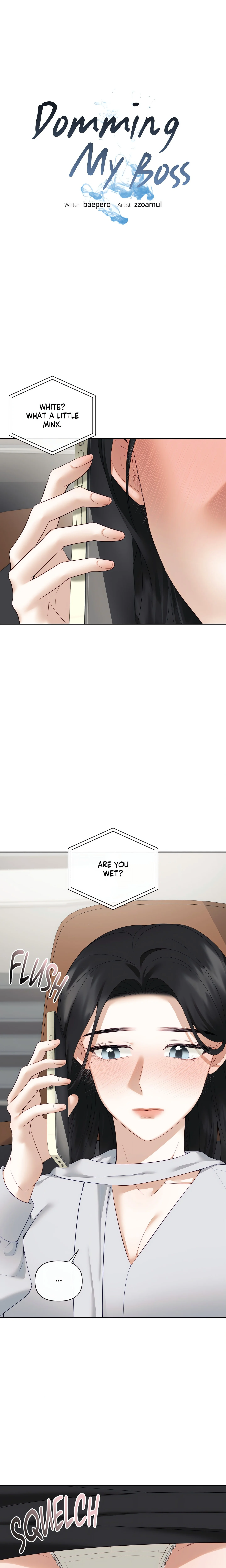 Domming My Boss chapter 36 page 1