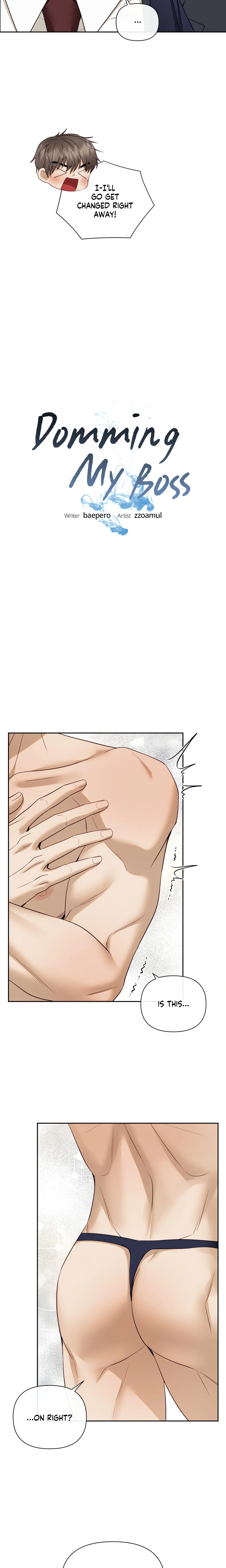 Domming My Boss chapter 37 page 4