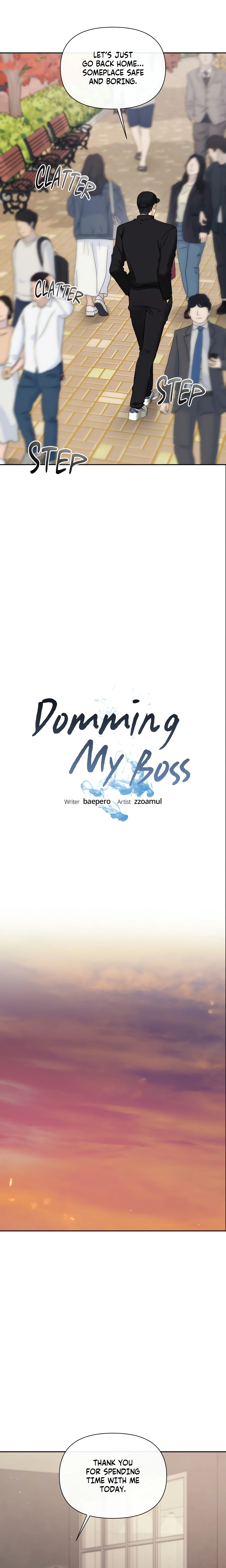 Domming My Boss chapter 45 page 6