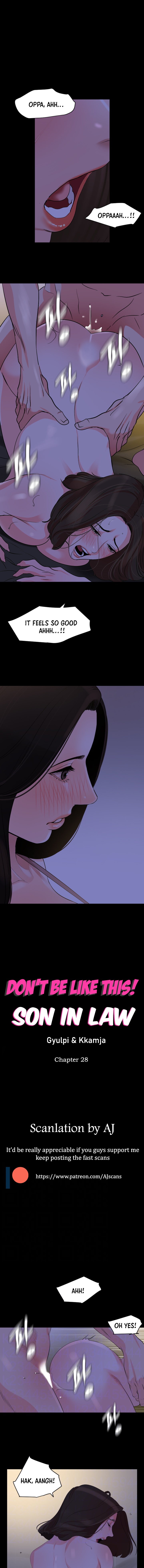 Don’t Be Like This! Son-In-Law chapter 28 page 1