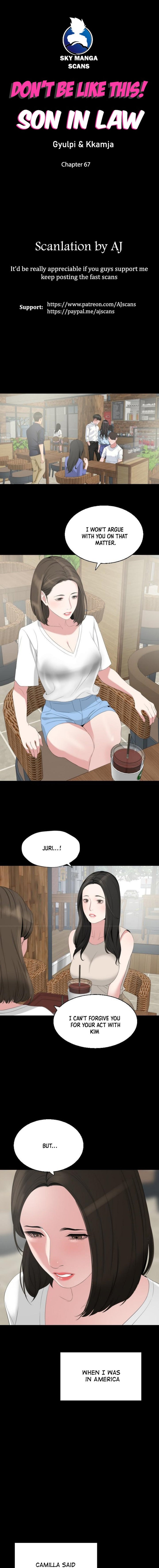 Don’t Be Like This! Son-In-Law chapter 67 page 1