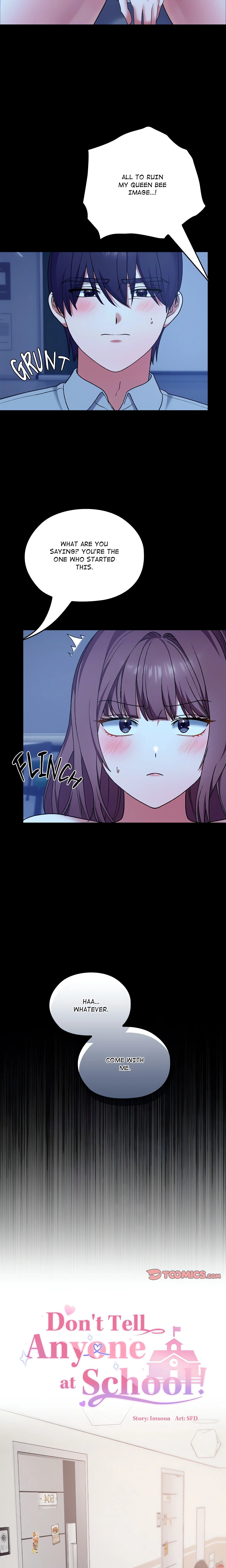 Don’t Tell Anyone at School! (Uncensored) chapter 10 page 8