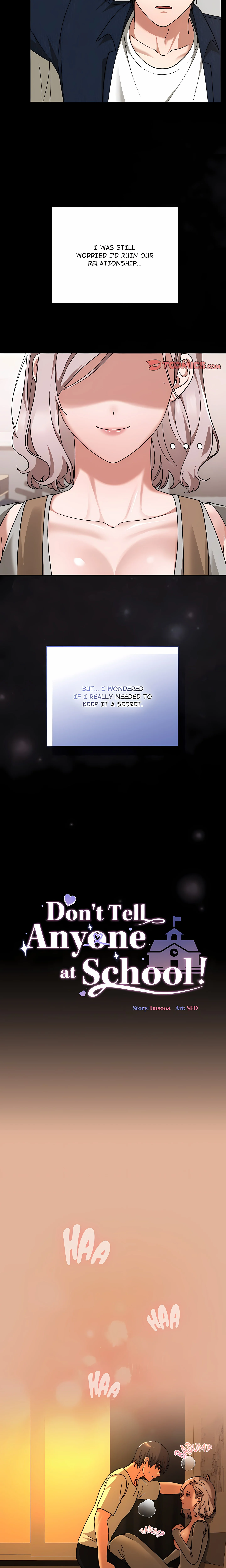 Don’t Tell Anyone at School! (Uncensored) chapter 30 page 9