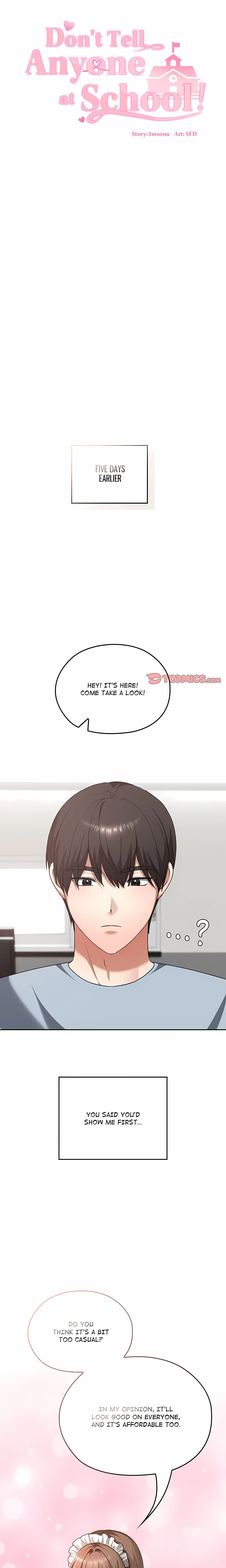Don’t Tell Anyone at School! (Uncensored) chapter 34 page 6