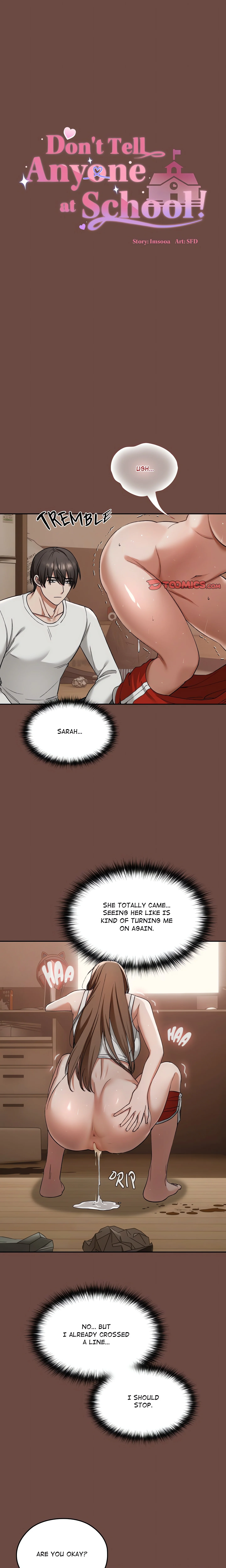 Don’t Tell Anyone at School! (Uncensored) chapter 4 page 16