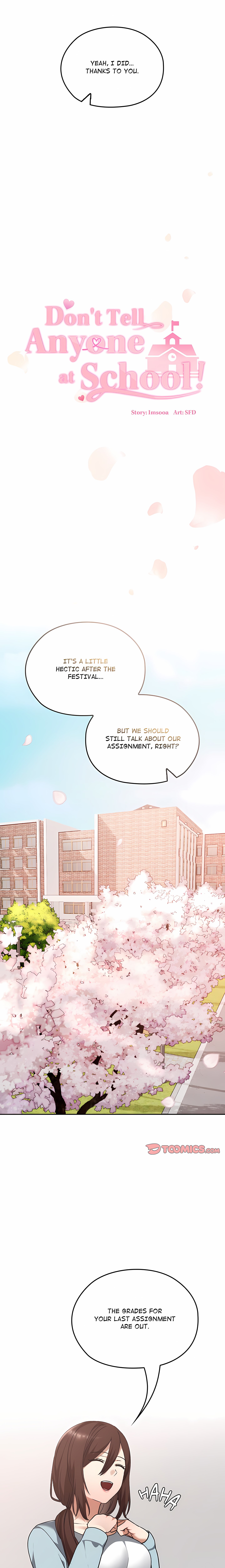 Don’t Tell Anyone at School! (Uncensored) chapter 42 page 6