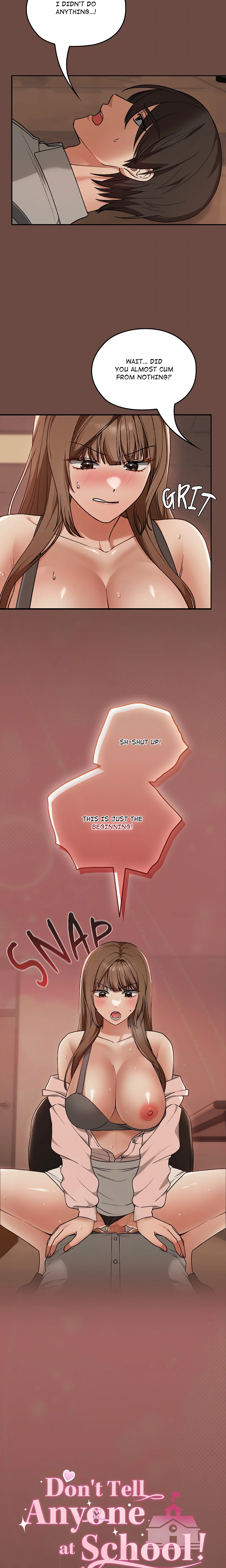 Don’t Tell Anyone at School! (Uncensored) chapter 8 page 4
