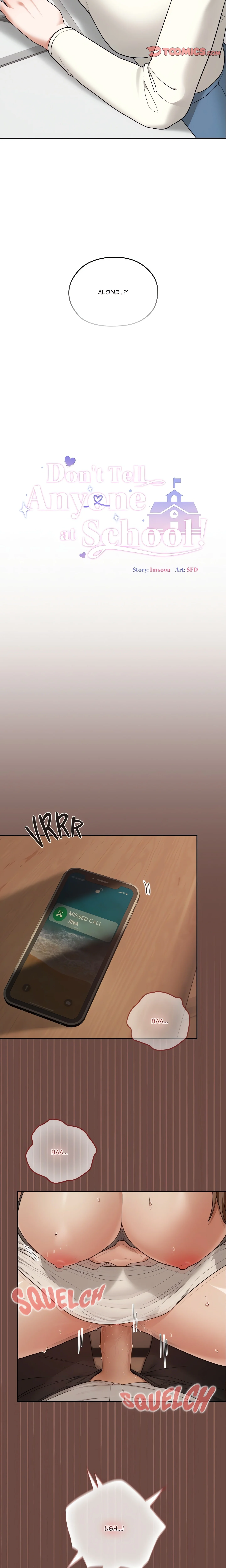 Don’t Tell Anyone at School! (Uncensored) chapter 9 page 5