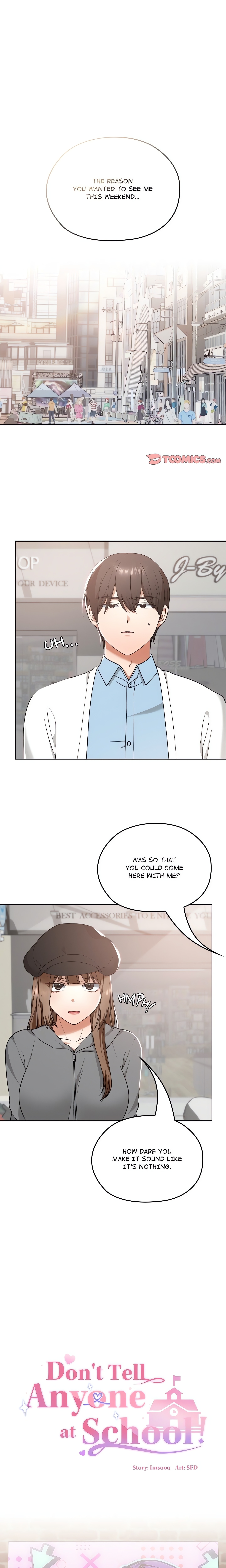 Don't Tell Anyone at School! chapter 13 page 1