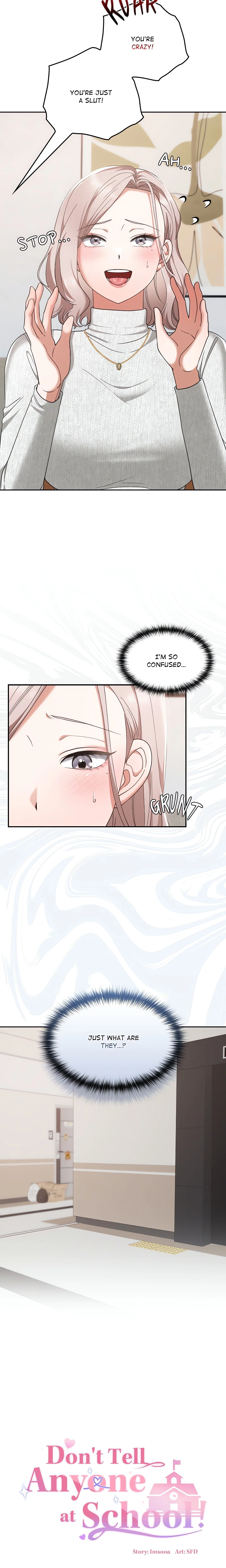 Don't Tell Anyone at School! chapter 22 page 9