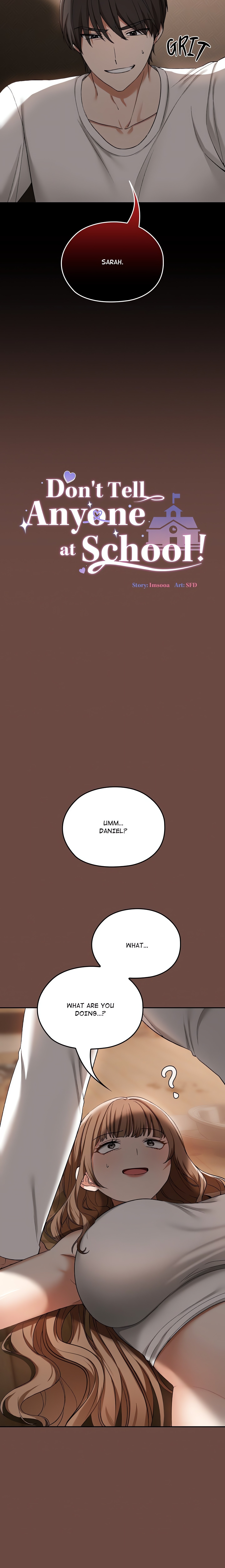 Don't Tell Anyone at School! chapter 3 page 5