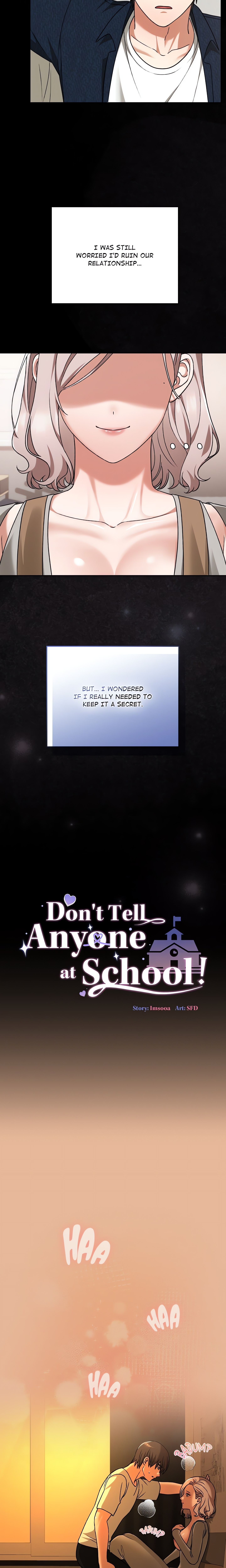 Don't Tell Anyone at School! chapter 31 page 9