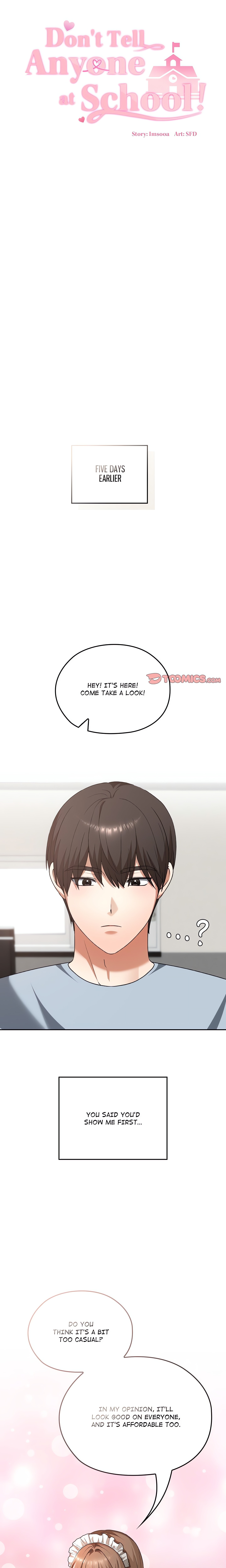 Don't Tell Anyone at School! chapter 35 page 6