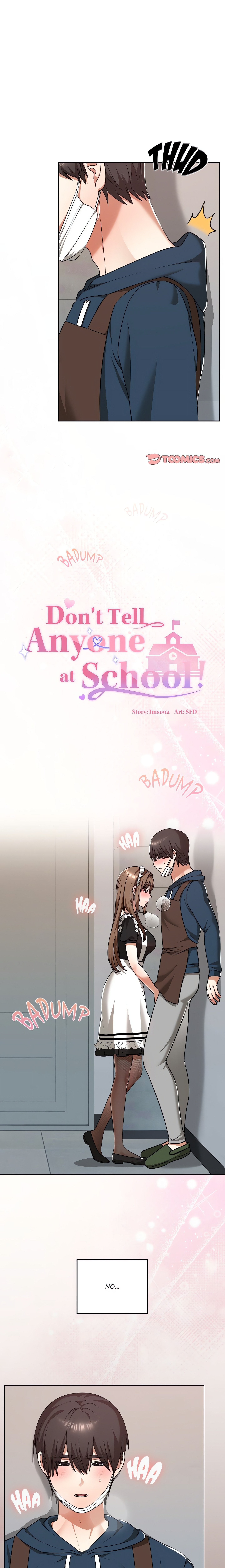 Don't Tell Anyone at School! chapter 36 page 1