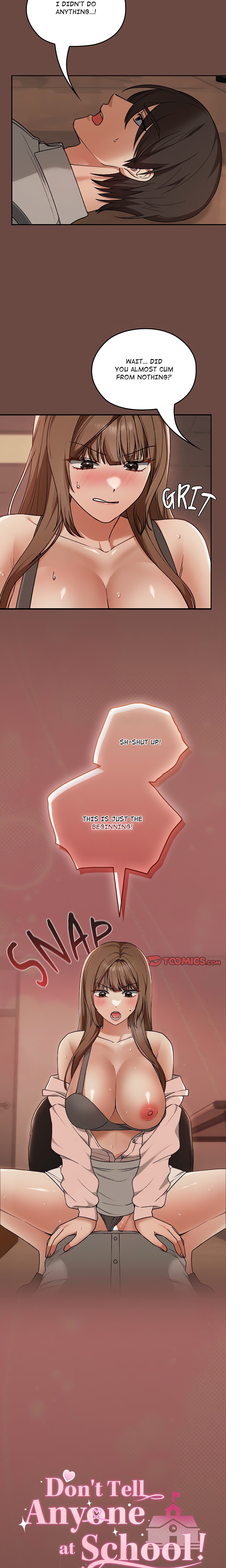 Don't Tell Anyone at School! chapter 9 page 4