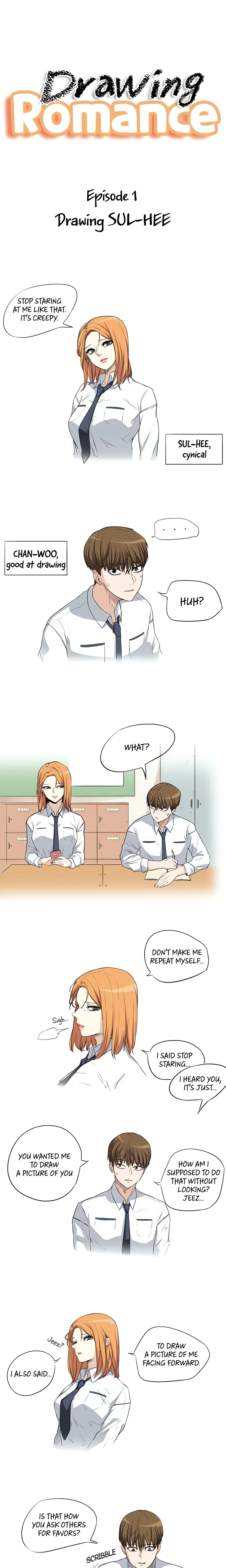 Drawing Romance (Official) chapter 1 page 1