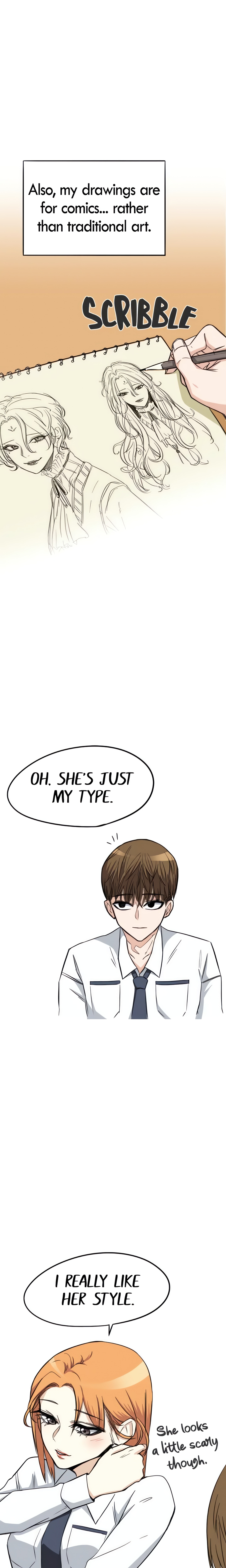 Drawing Romance (Official) chapter 15 page 9